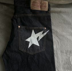rare bape Jeans