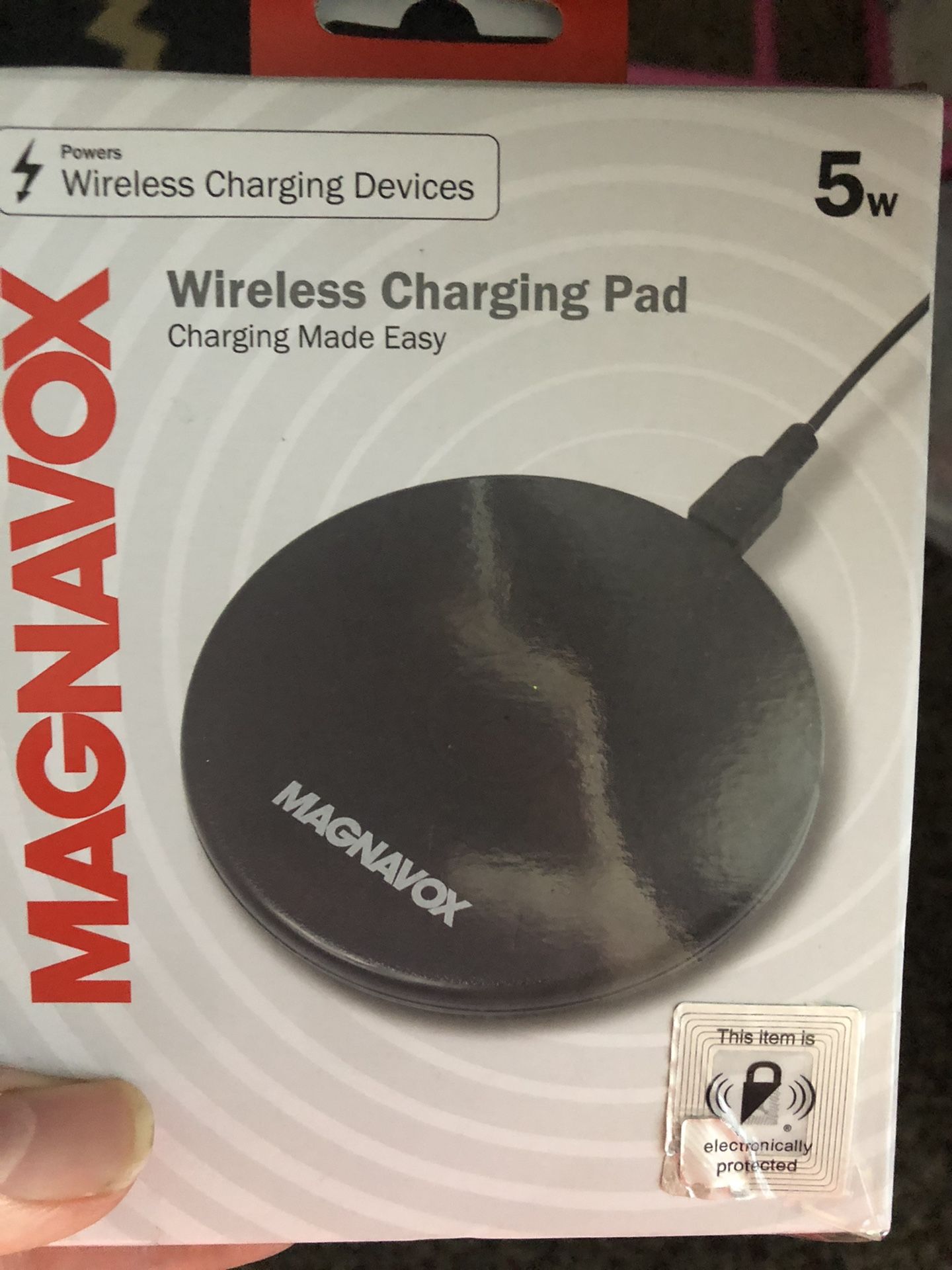 Wireless charging pad