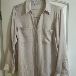 Blush Color Women Blouse Size XL Like New