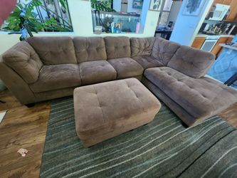 Brown Sectional Sofa