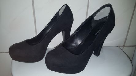 Black high heels
