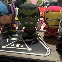 Marvel Avengers Plush 10” Plush Lot Of 5