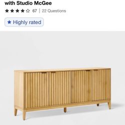 70” TV Stand Studio McGee 