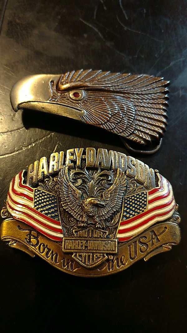 Vintage Harley Davidson belt buckles for Sale in Carrollton, GA - OfferUp
