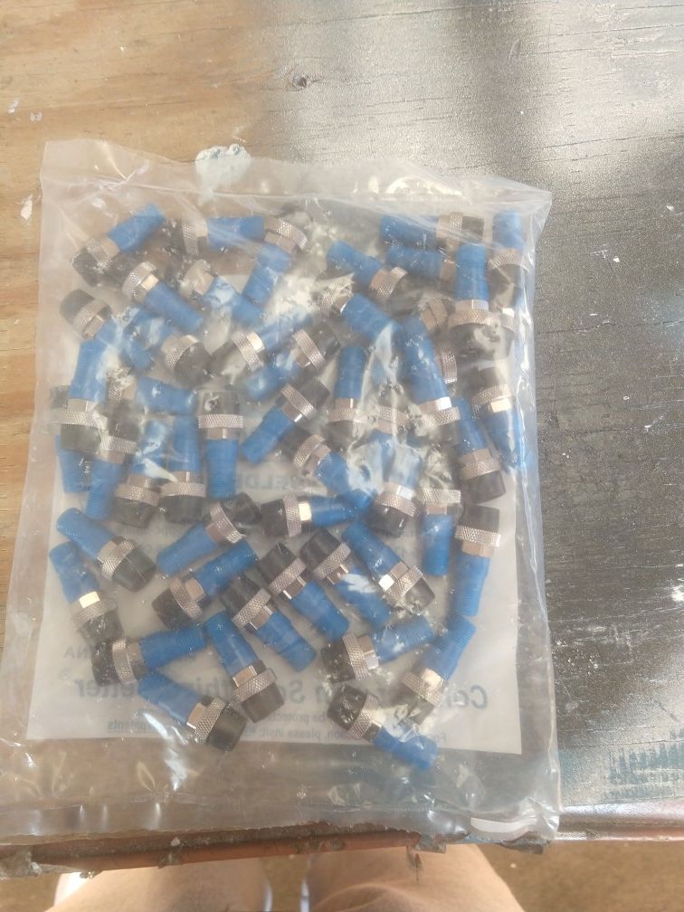 Lot of 10 bags Ppc coaxial connectors 50 count each