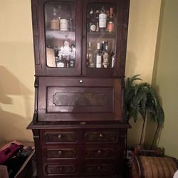 Antique Late 1800’s Wood Secretary 