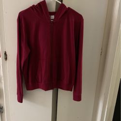 Women Burgundy Sweatshirt