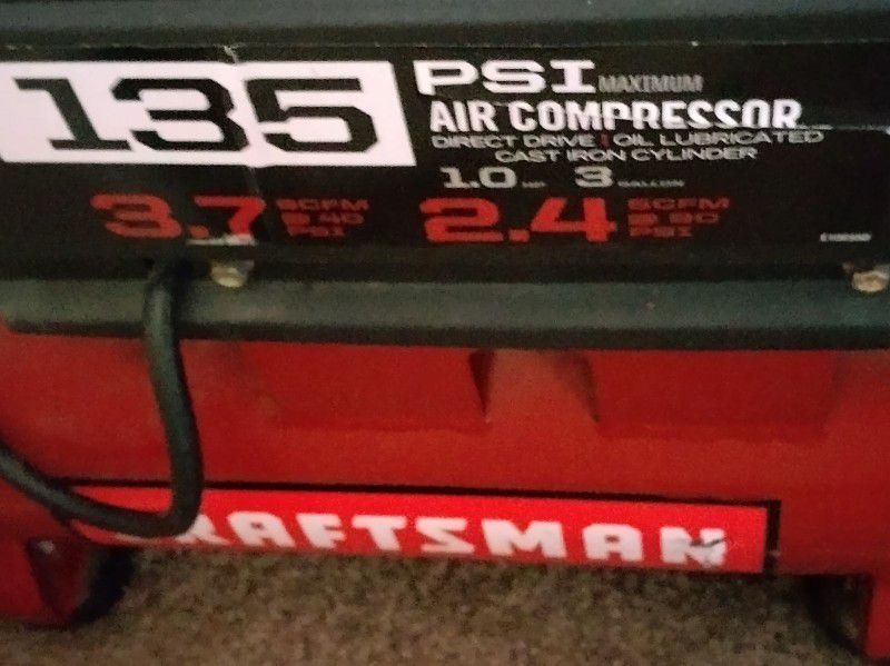Craftsman Electric Air Compressor 
