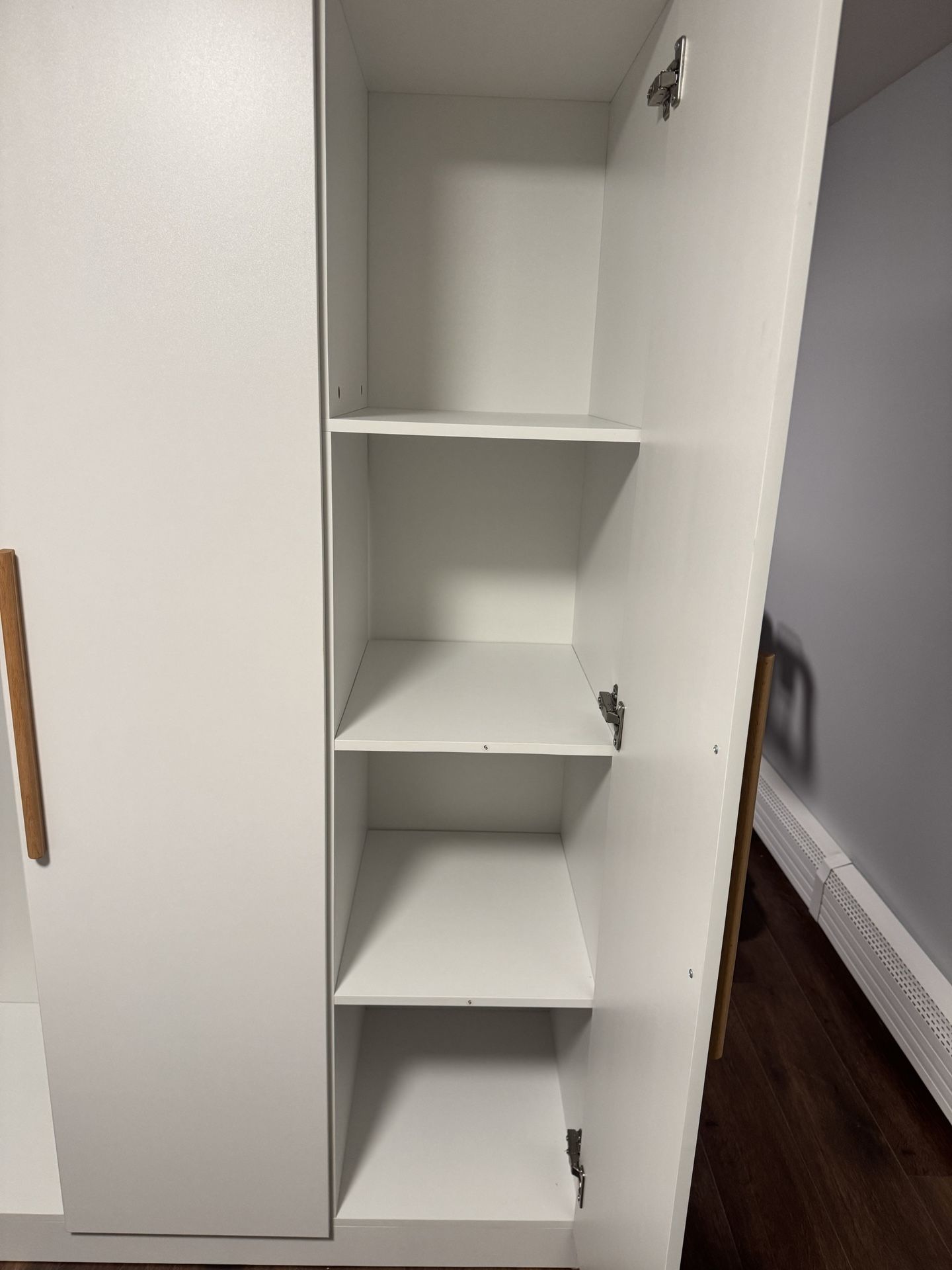 White Storage Closet
