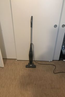 Vacuum. Works well but handle wont go in.