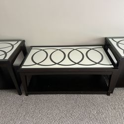 2 End Tables And Coffee Table. 