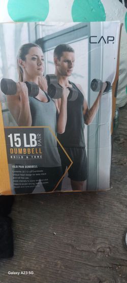 CAP 15 LB Dumbbell Pair