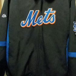 Mets Majestic Authentic ThermaBase Jacket 2XL