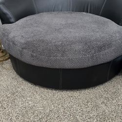 Couch, Swivel Chair And Table