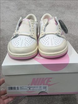 Travis Scott 1 Shy Pink Muslin Size 8