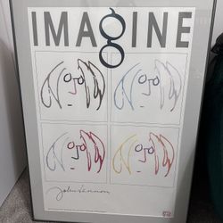 John Lennon Limited Edition Lithograph 