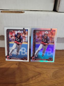 Angel Martinez Topps RC Baseball Card Lot RAINBOW 🌈 HOLO FOIL
