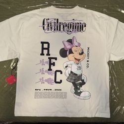 New Civil Regime x Disney Minnie’s Rose Shirt - Size XXL