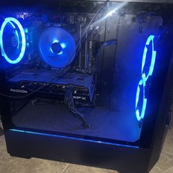 Gaming PC With 24’ Monitor And Keyboard 