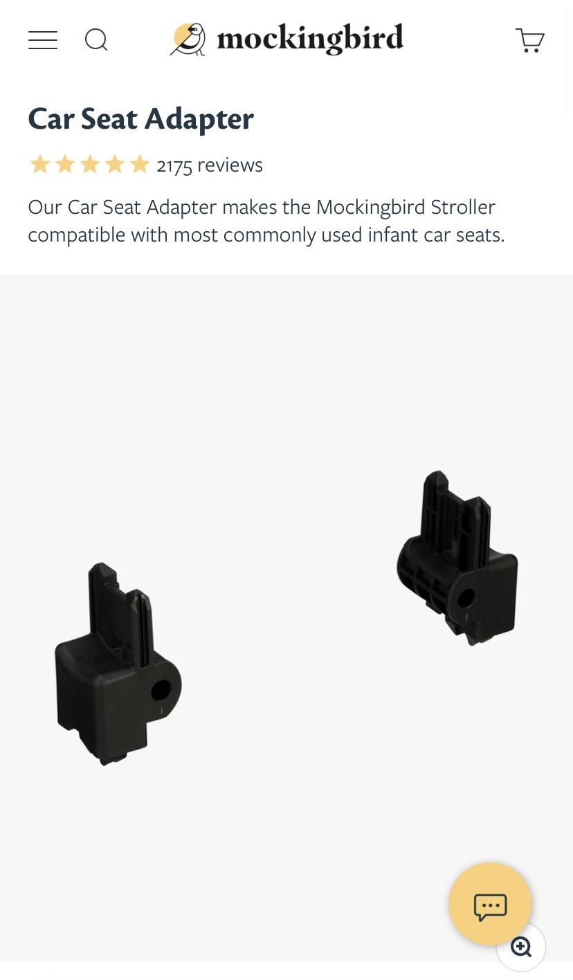UPPAbaby Adapter For Mockingbird Stroller