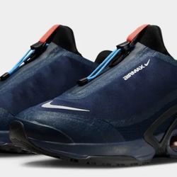 Nike Air Max Dn Roam Obsidian Chile Red Blue Lagoon Shoes Men's