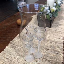 PartyLite Iced Crystal Trio