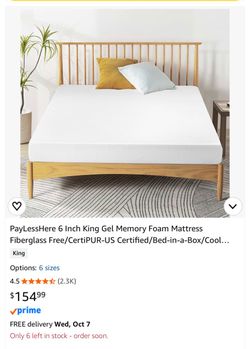 King mattress