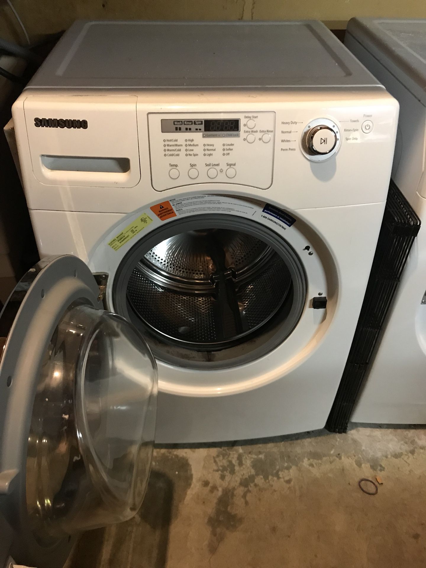 Samsung Stackable Front Load Washer and Dryer