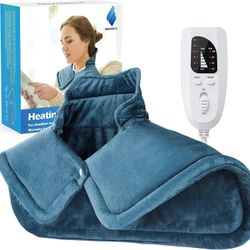 Heating Pads for Neck and Shoulders 6 Heat Settings Auto-Off, brand new