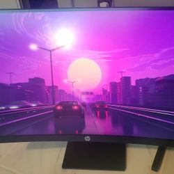 HP Curved Gaming Monitor 165hz