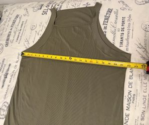 Olive Green Tank Top XL