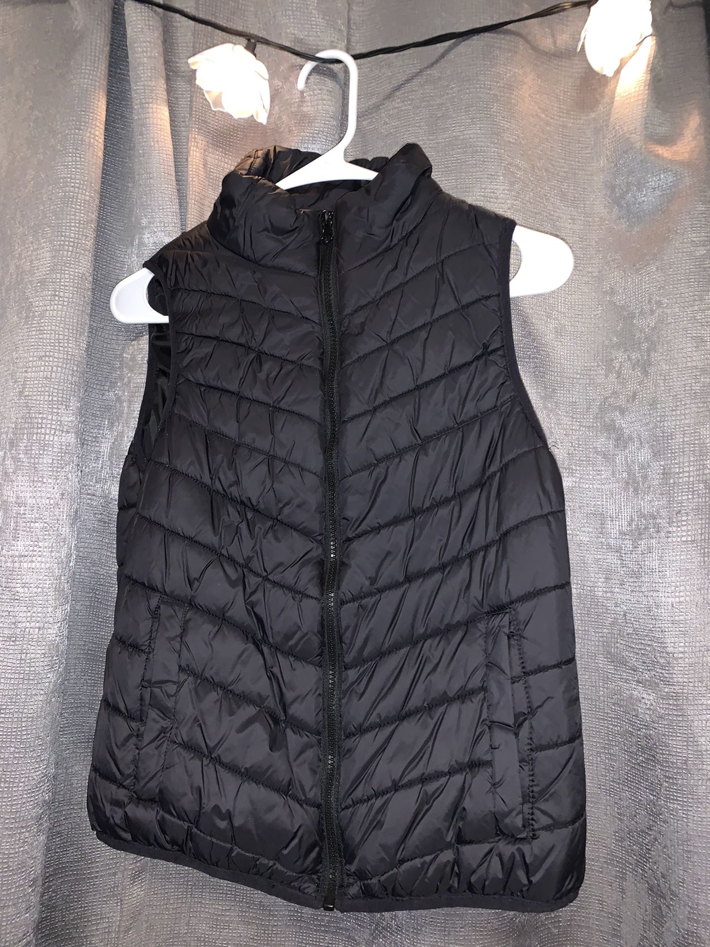 Black Puffer Vest