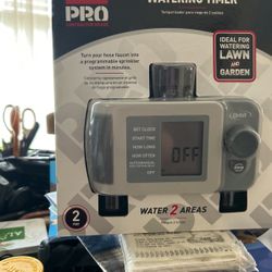 Watering Timer For 2 Water Area