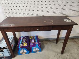 FREE Wooden Desk / Console Table – 44" x 16" x 29"