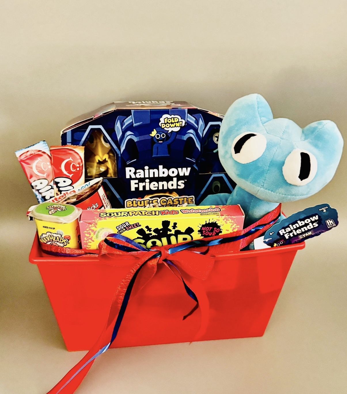 Rainbow Friends Gift Basket