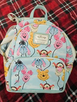 Loungefly Disney Winnie the poo balloon mini backpack