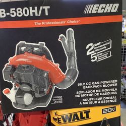 ECHO 216 MPH 517 CFM 58.2cc Gas 2-Stroke Cycle Backpack Leaf Blower with Tube Throttle