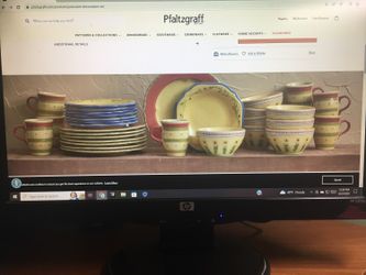 Pistolet Pfaltzgraff Entire Set