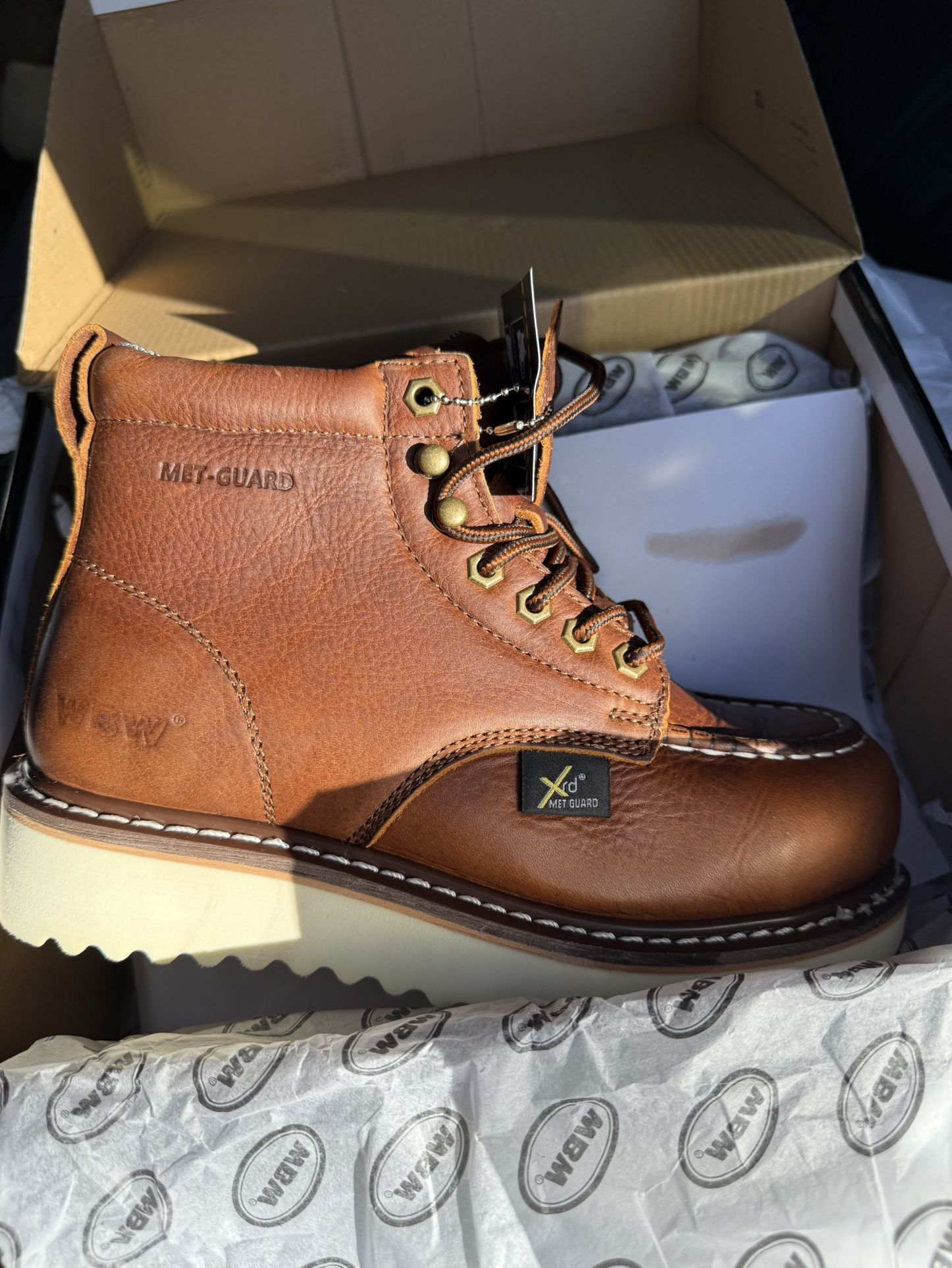 6 Tumbled F/G Composite Toe