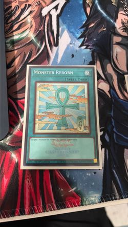 Secret Rare monster reborn Yugioh World championship 2026