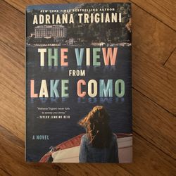 AUTOGRAPHED View from Lake Como : A Novel by Adriana Trigiani (2025, Hardcover)