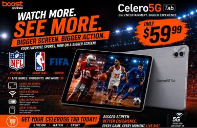 CeleroSG Tab $ 59.99 (Mooresville)