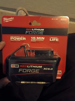 Milwaukee m18 forge battery 6.0