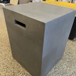 Cement Box Chair Stool