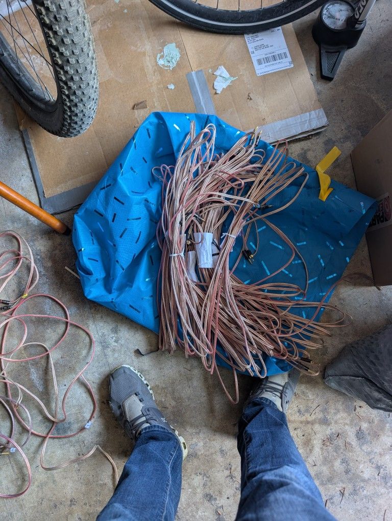 Maxbrite 14/2 Class 2 Used Speaker Wire 