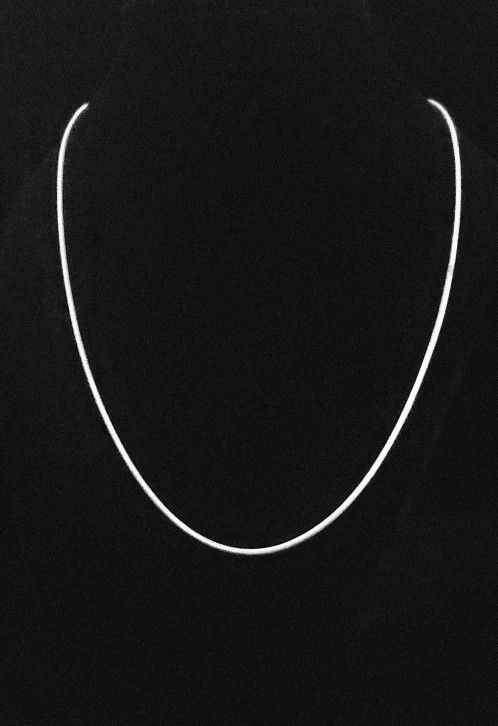 20" x 3.2mm •RARE• 5-Sided Solid Sterling Silver Snake Chain Necklace. Italy, MINT!
