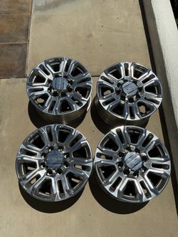 Gmc denali rims, fits chevy also