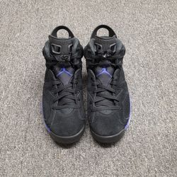 Nike Air Jordan 6 Retro Aqua CT8529-004 Black Purple Men’s Size 8.5
