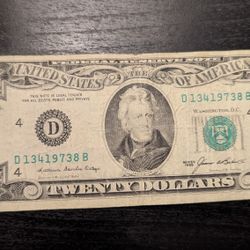 $20 Bill From 1985