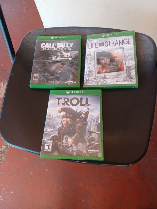 Lot Of 3 Xbox One Games Cheap 30 Bucks